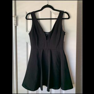 Black Lulu's size L skater dress